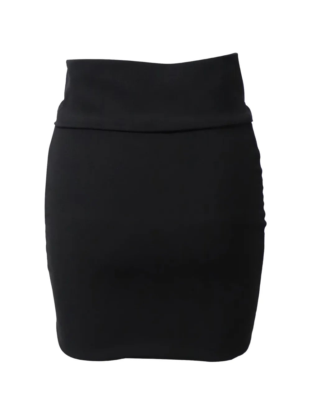 IRO Torie gathered mini pencil skirt - Nero