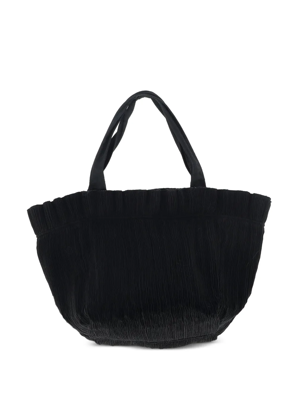 Loeffler Randall Claire pleated tote bag - Nero