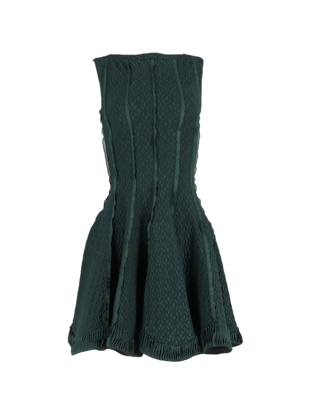 Alaïa Pre-Owned sleeveless A-line mini dress - Verde