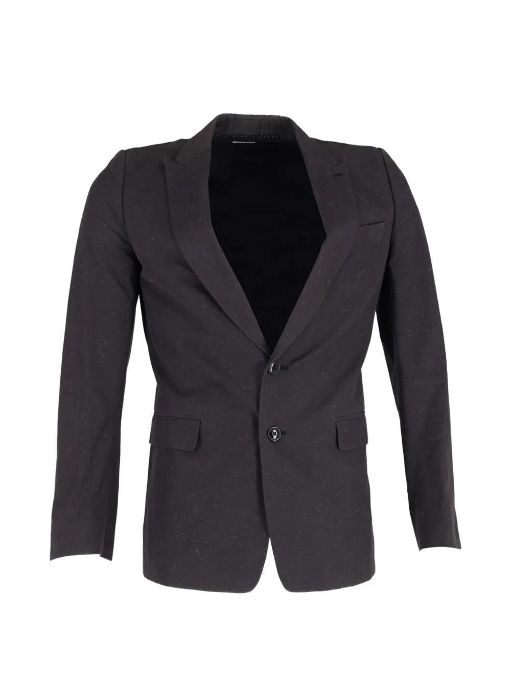 Dries Van Noten Pre-Owned wool single-breasted blazer - Nero