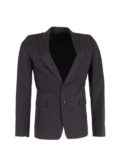 Dries Van Noten Pre-Owned wool single-breasted blazer