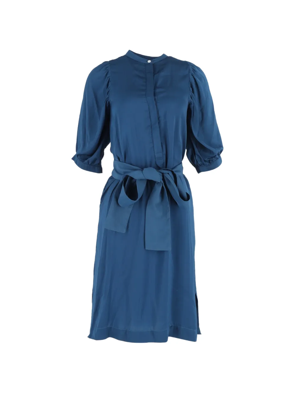 Heidi Merrick belted mini dress - Blu