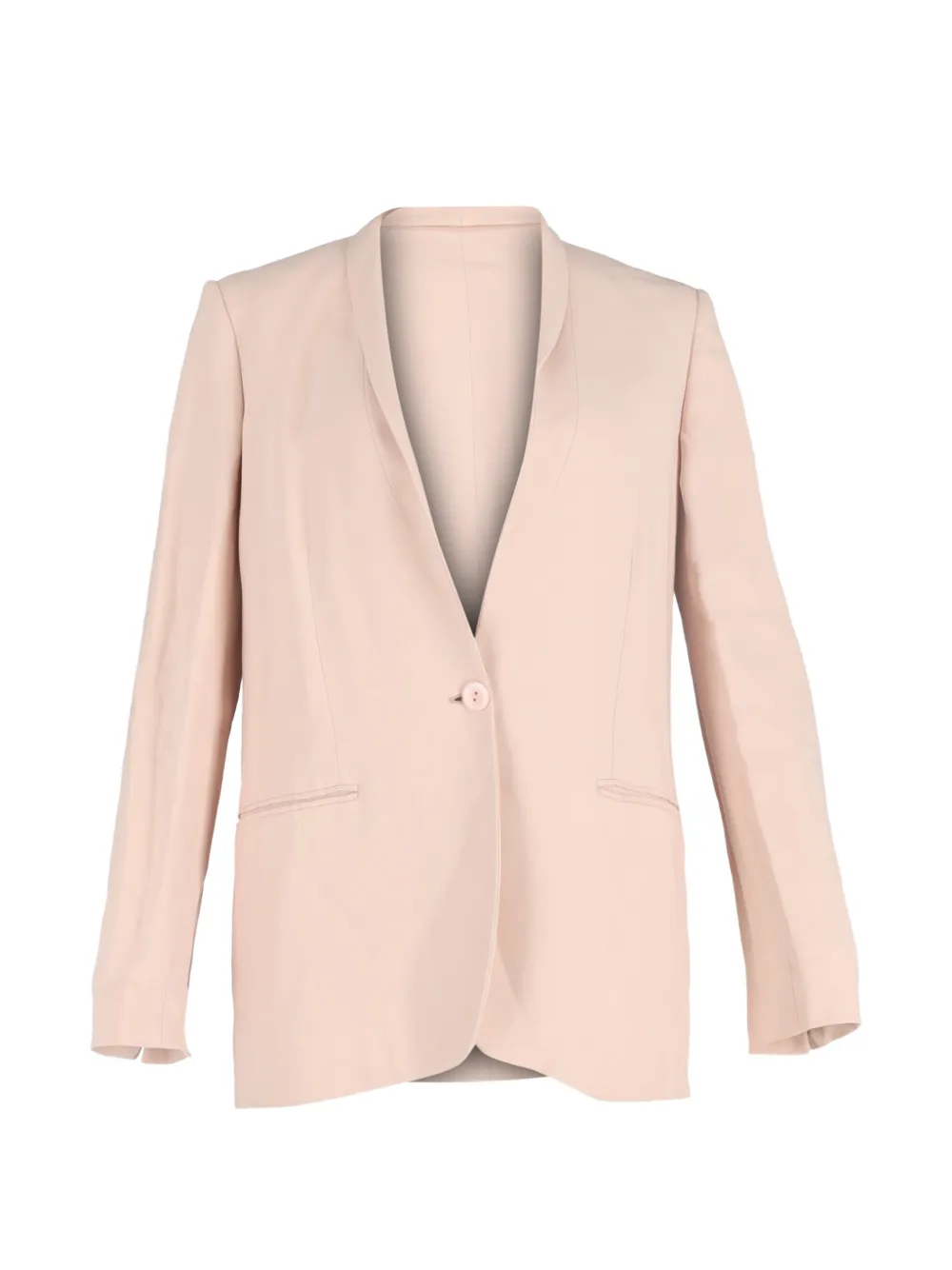 Stella McCartney Pre-Owned single-breasted wool blazer - Toni neutri