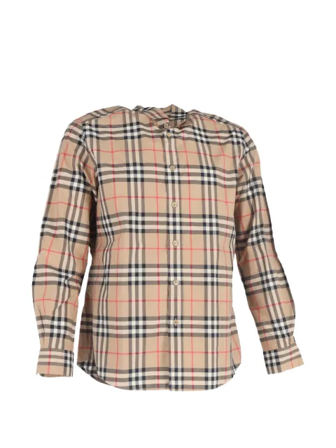 Burberry Pre-Owned check poplin shirt