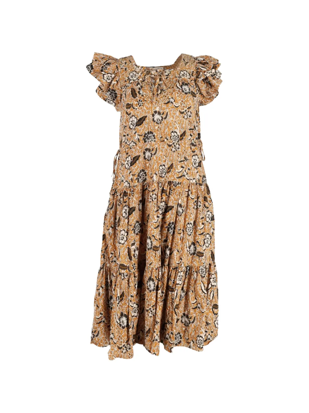 Ulla Johnson Zuma printed dress - Orange