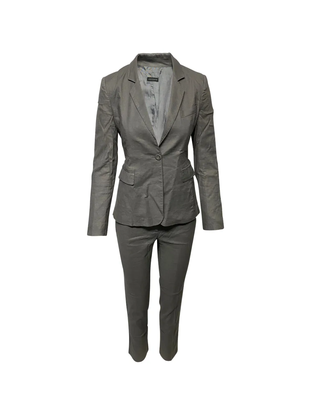 JOSEPH flap-pocket single-breasted suit - Grigio