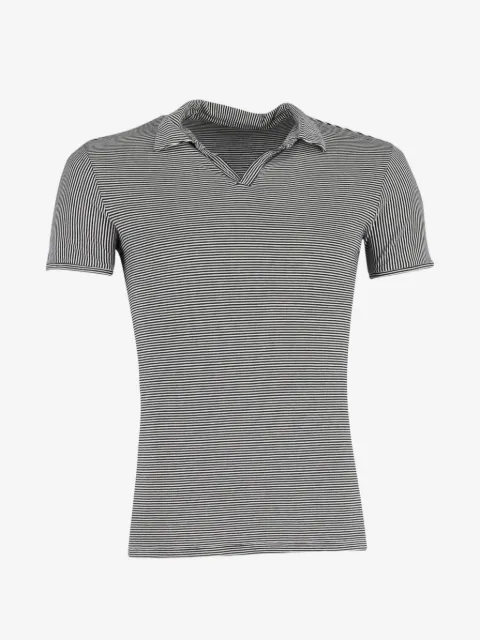 Theory playera con motivo de rayas