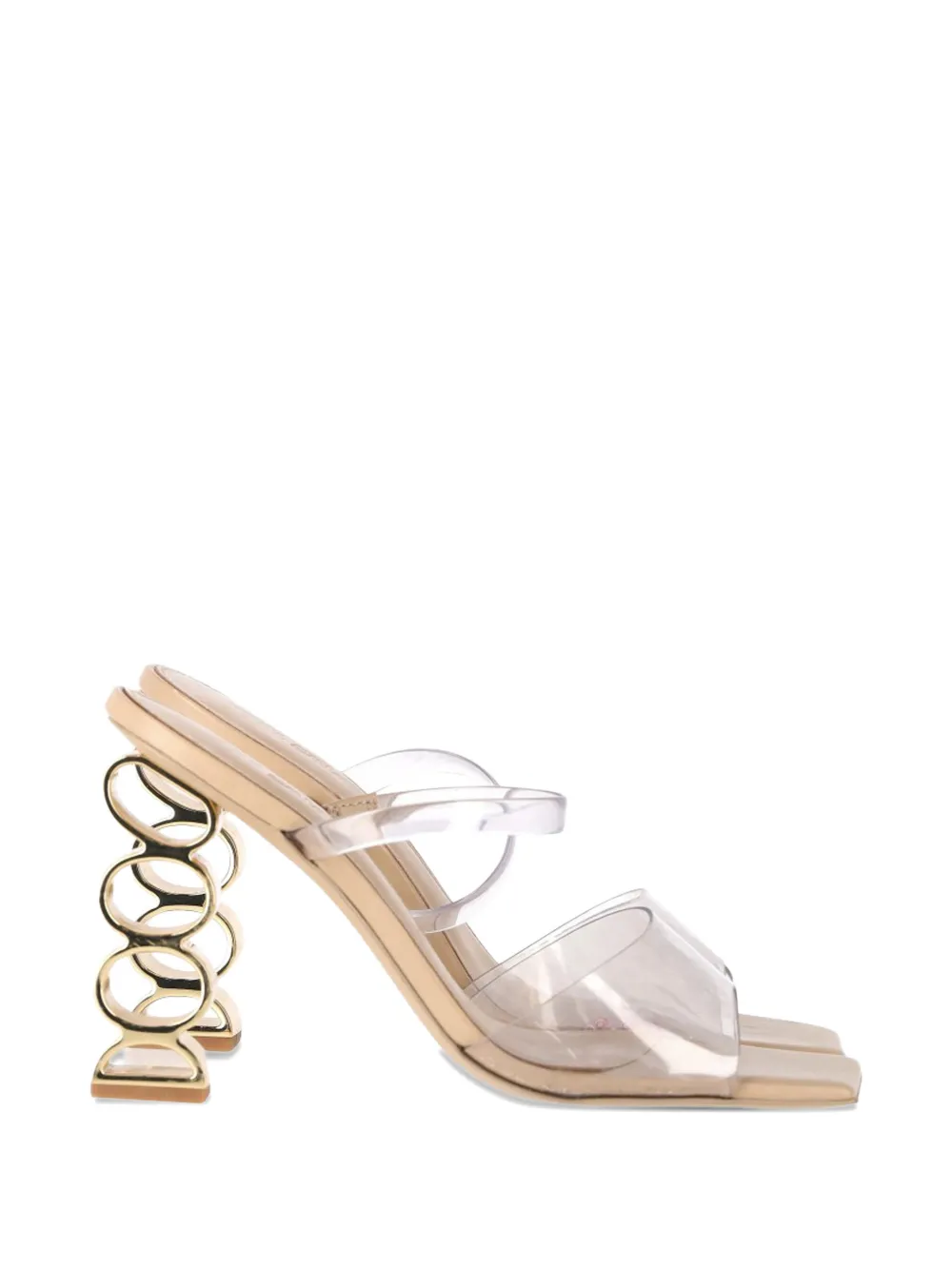 Cult Gaia Bahar sculpted-heel sandals - Bianco