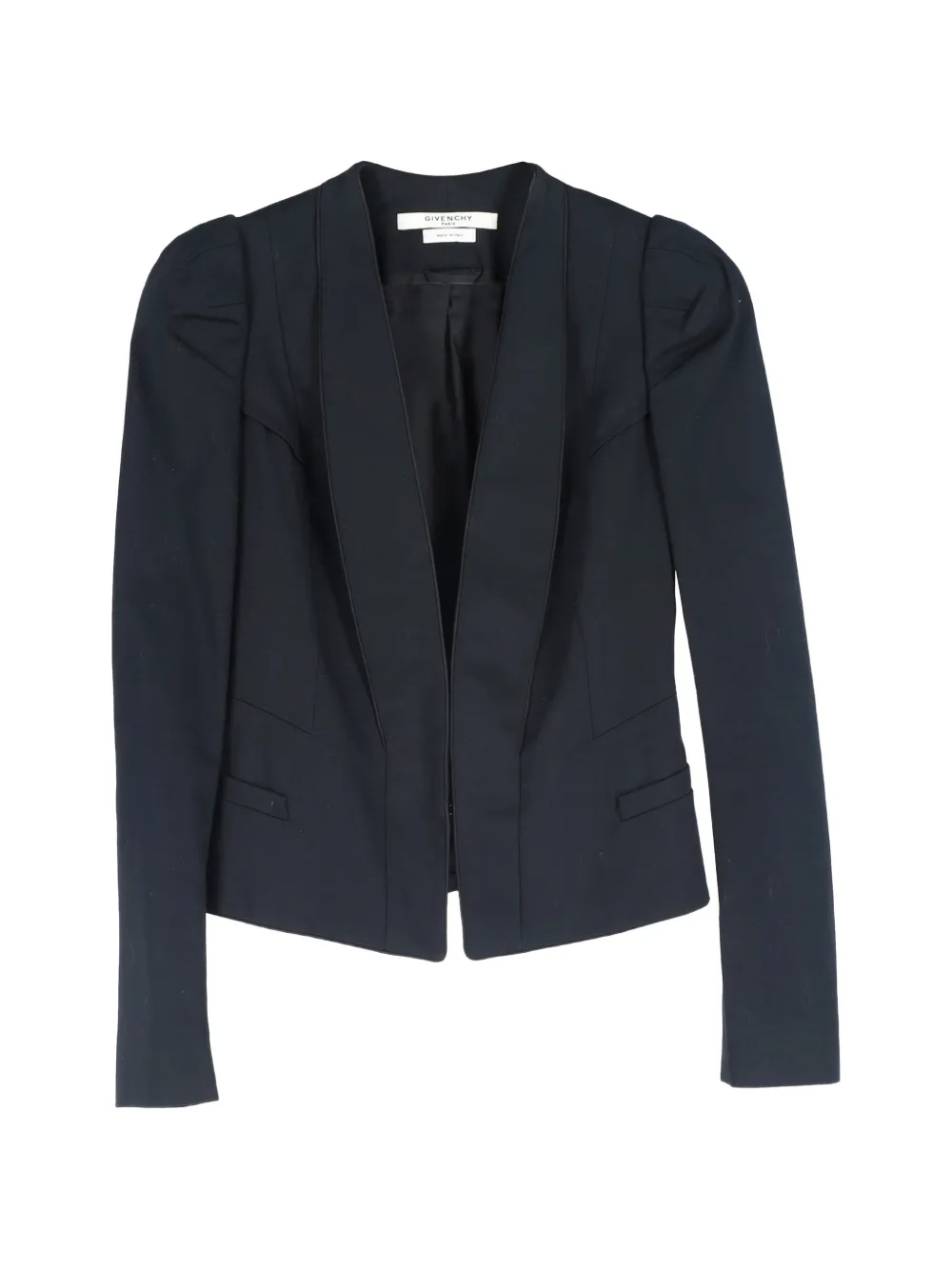 Pre-owned Givenchy Blazer Wool Jacket In Black