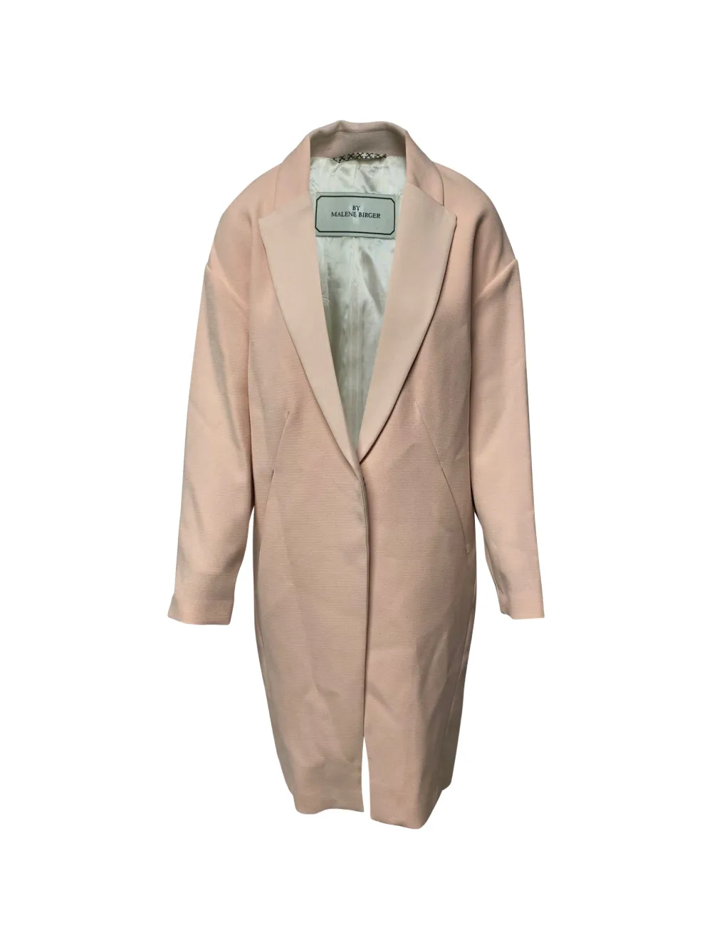 By Malene Birger Oversized Piqué coat - Rosa