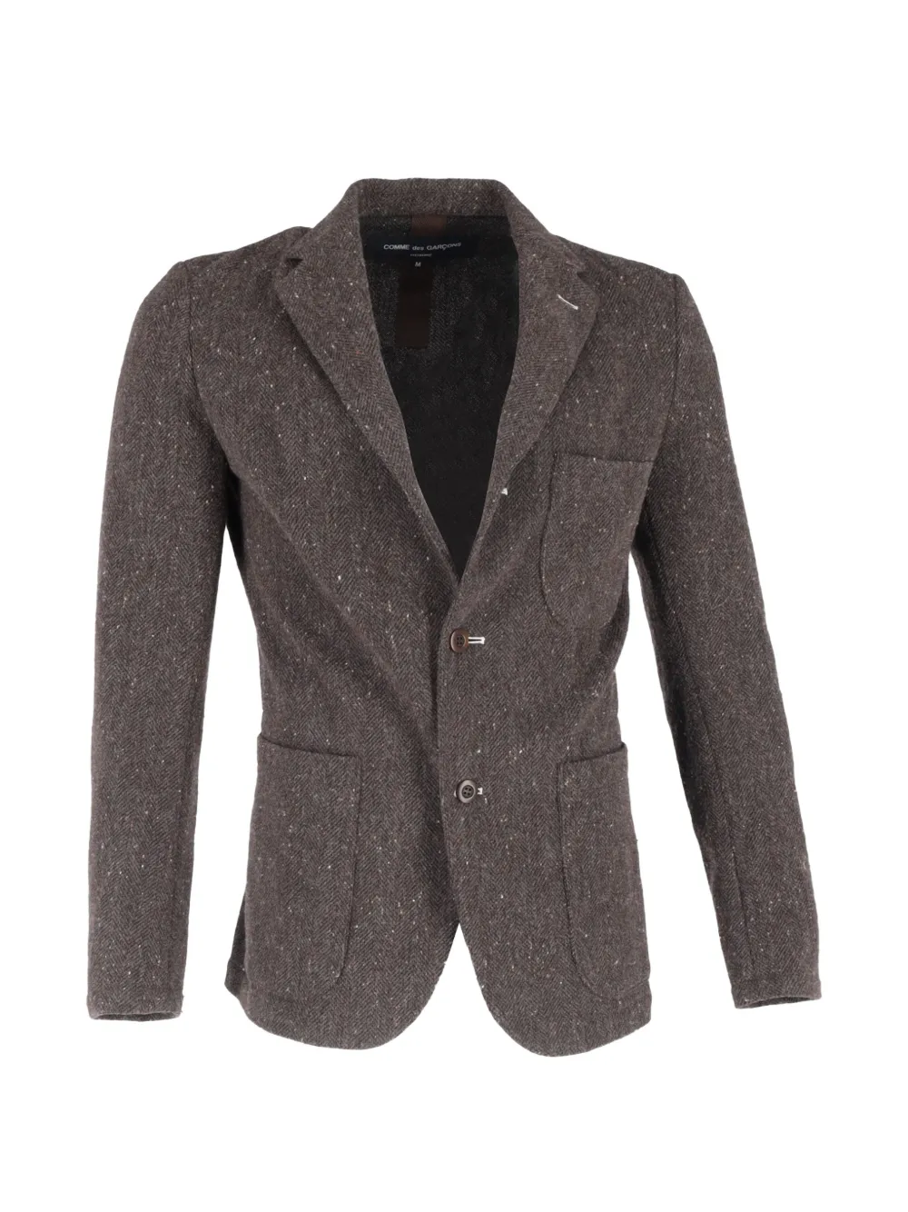 Comme Des Garçons Pre-Owned single-breasted blazer - Marrone