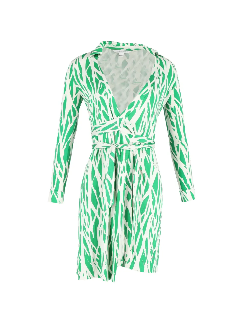 Diane Von Furstenberg Vintage New Julian silk dress - Verde