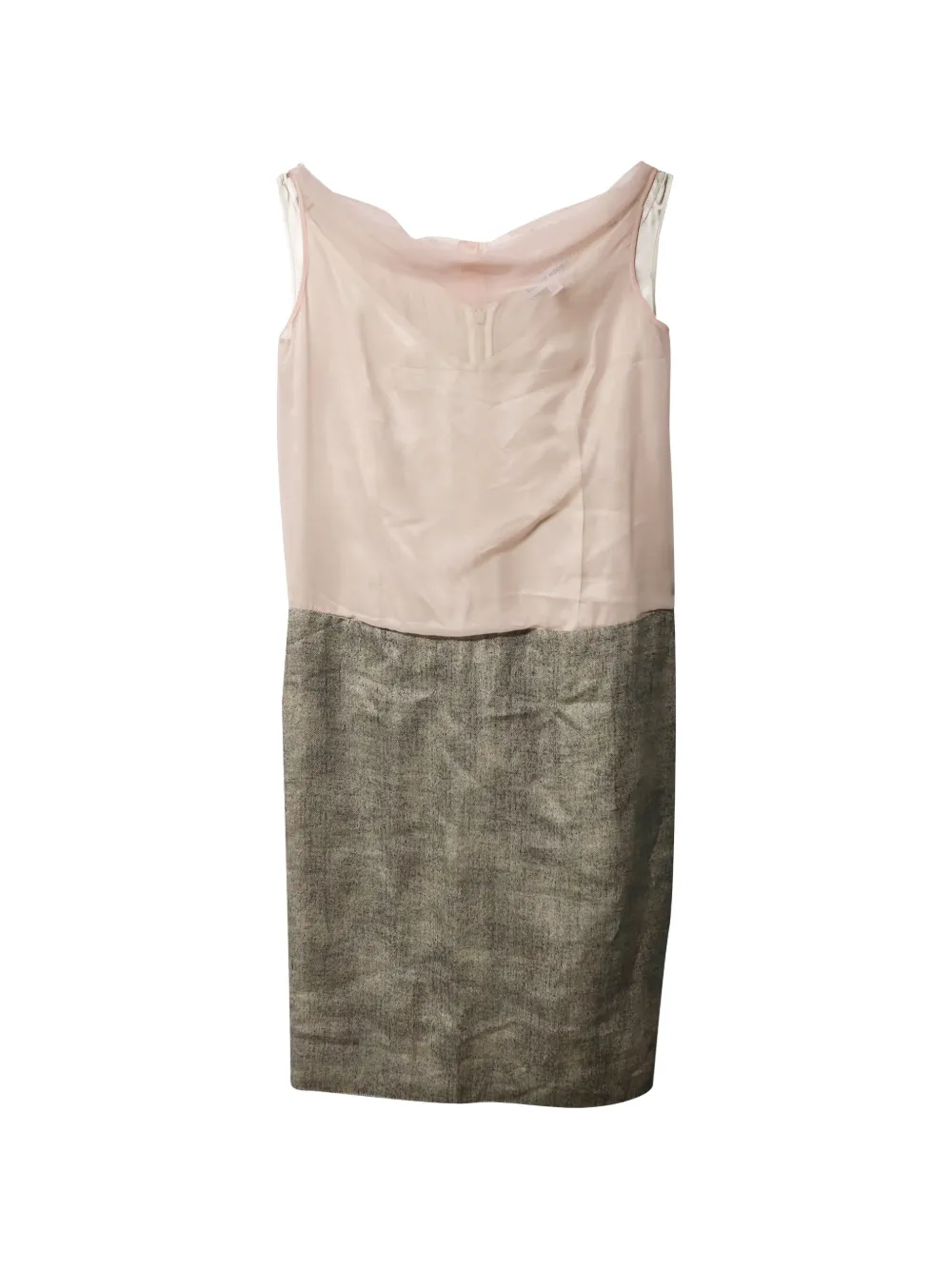 Rm By Roland Mouret chiffon cowl dress - Rosa