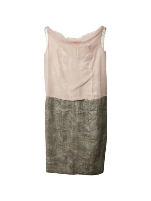 Rm By Roland Mouret vestido desbocado de gasa
