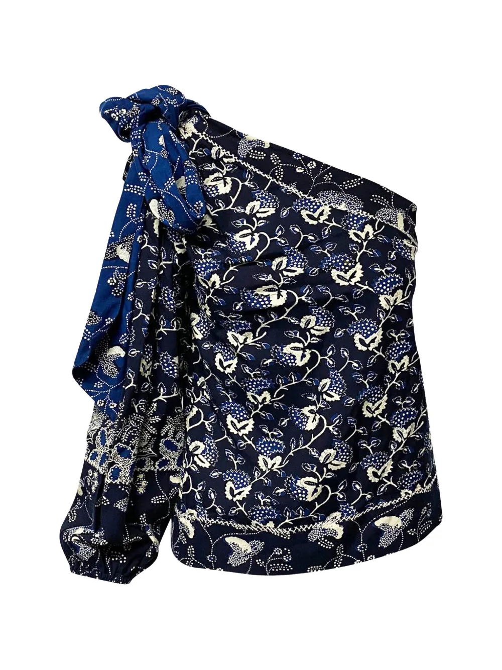 Ulla Johnson Asima one-shoulder top - Blu