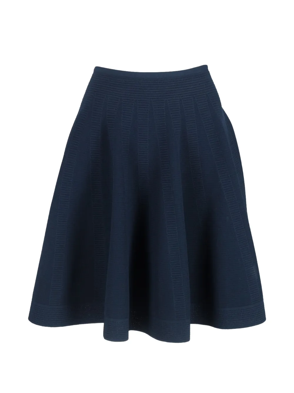 Alaïa Pre-Owned flared A-line mini skirt - Blu