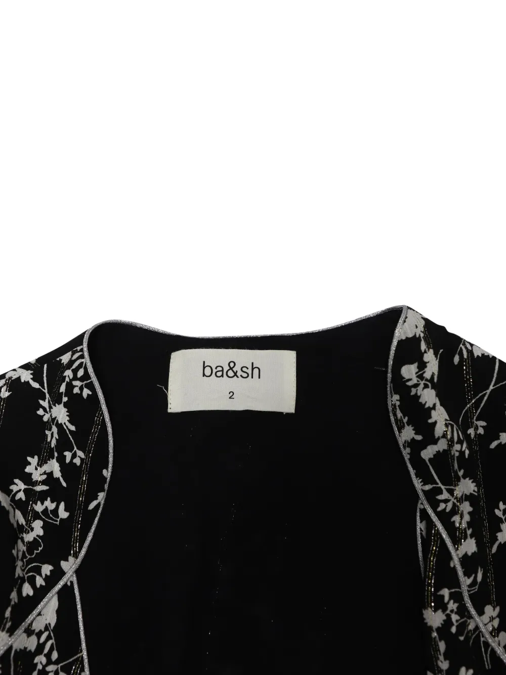 Floral-Pattern Tie-Waist Midi Dress