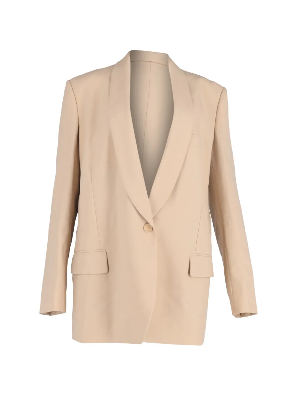 Stella McCartney Pre-Owned single-breasted wool blazer - Toni neutri