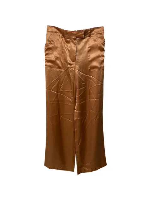 Tom Ford Vintage wide-leg silk trousers