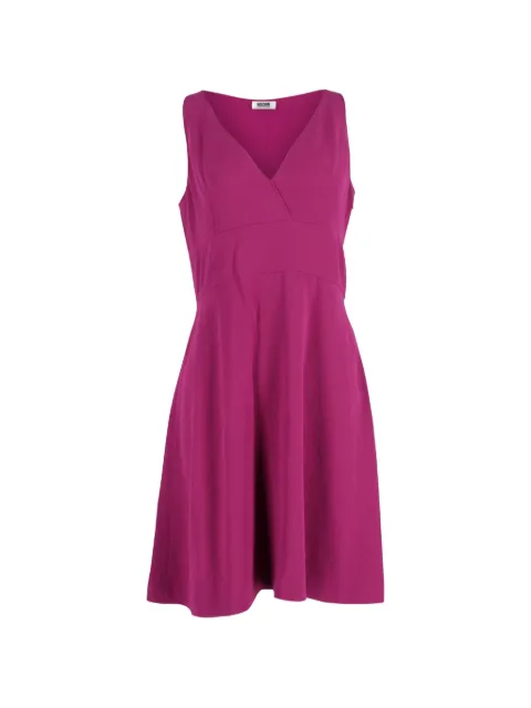 Moschino Cheap & Chic vestido corto con cuello en V