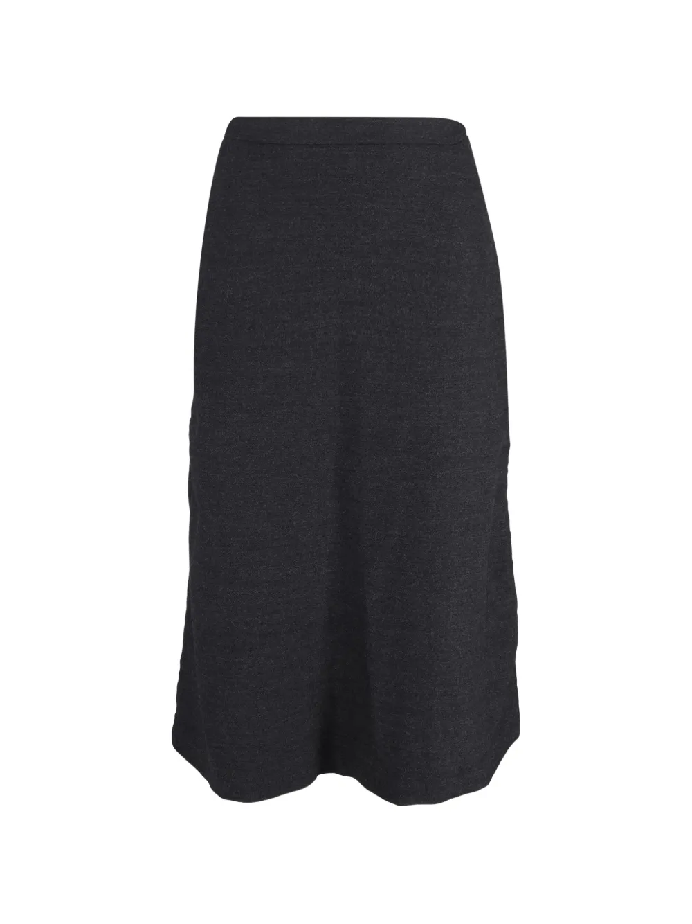 Prada Pre-Owned wool midi skirt - Grigio