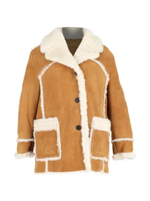 Miu Miu Pre-Owned 2010s ストライプ コート | ブルー | FARFETCH JP
