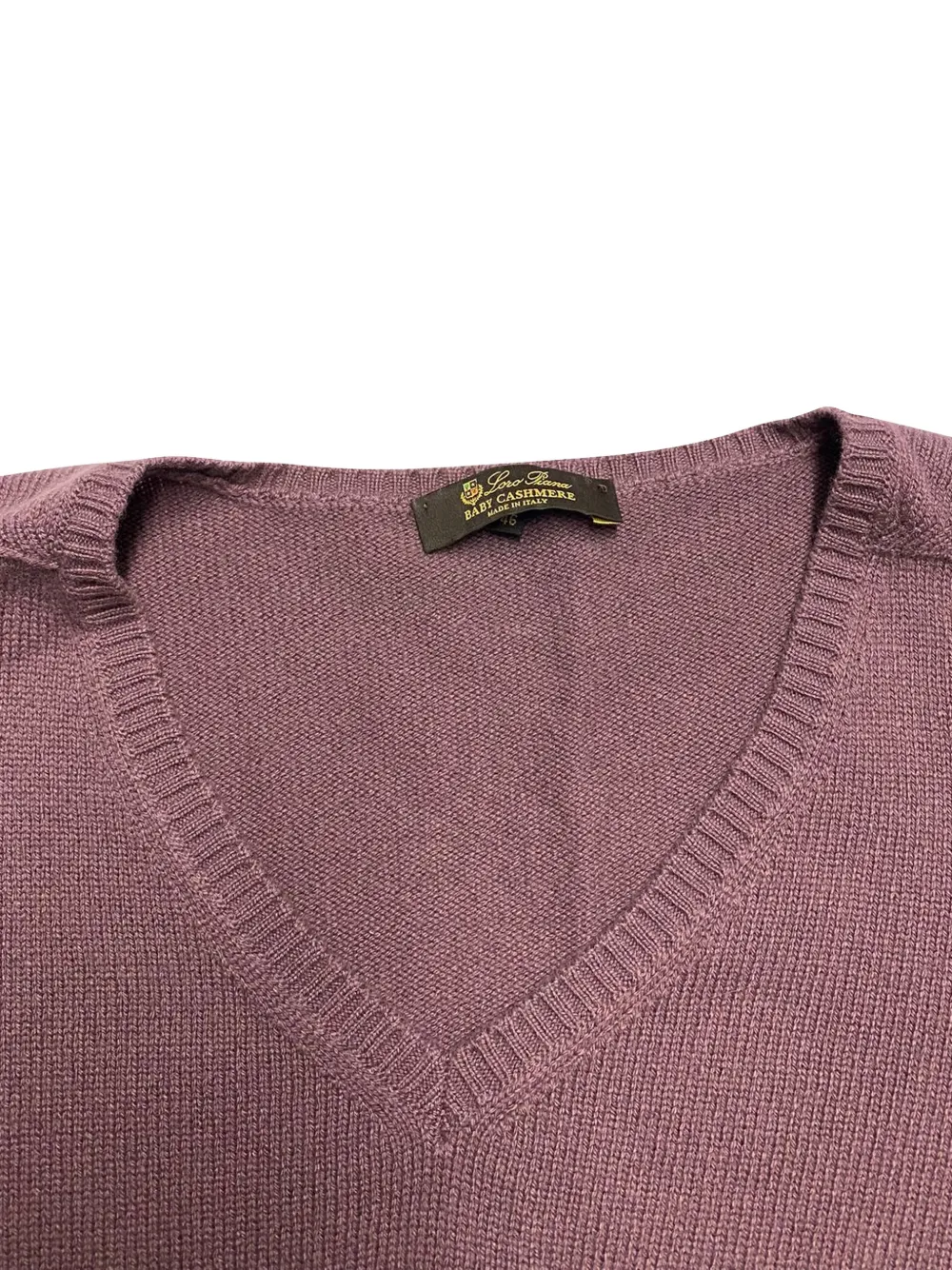  Loro Piana Pre-owned V-neck Long-sleeve Sweater - Purple 