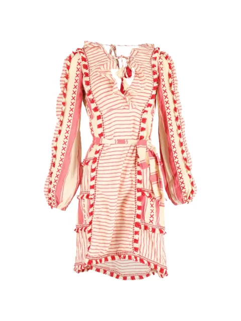 Dodo Bar Or printed long-sleeve midi dress