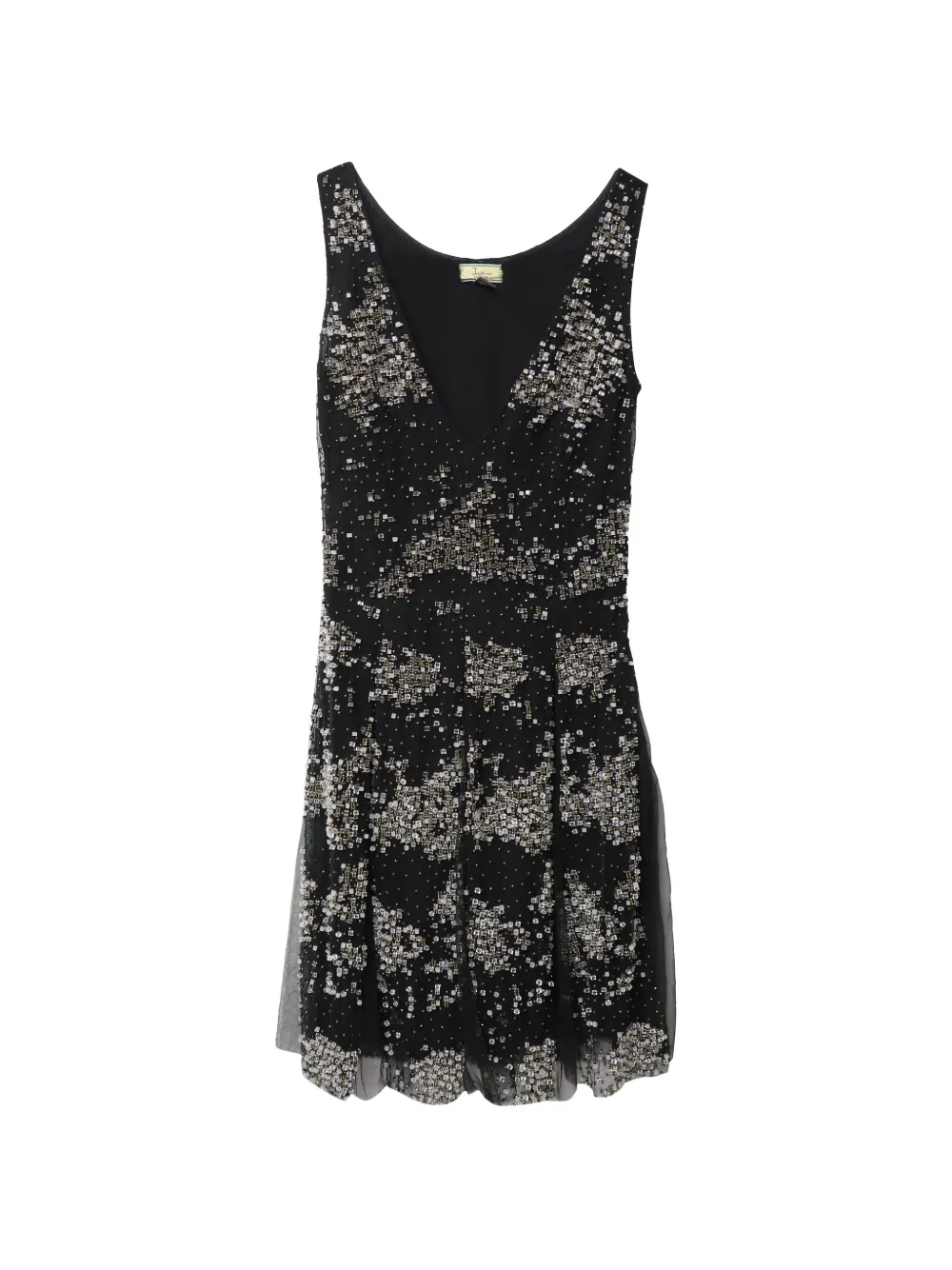 Issa beaded mini dress - Nero