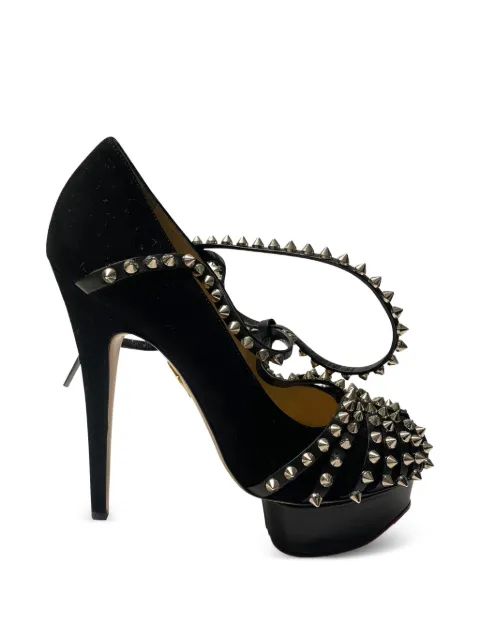 Charlotte Olympia Angry Portia studded pumps