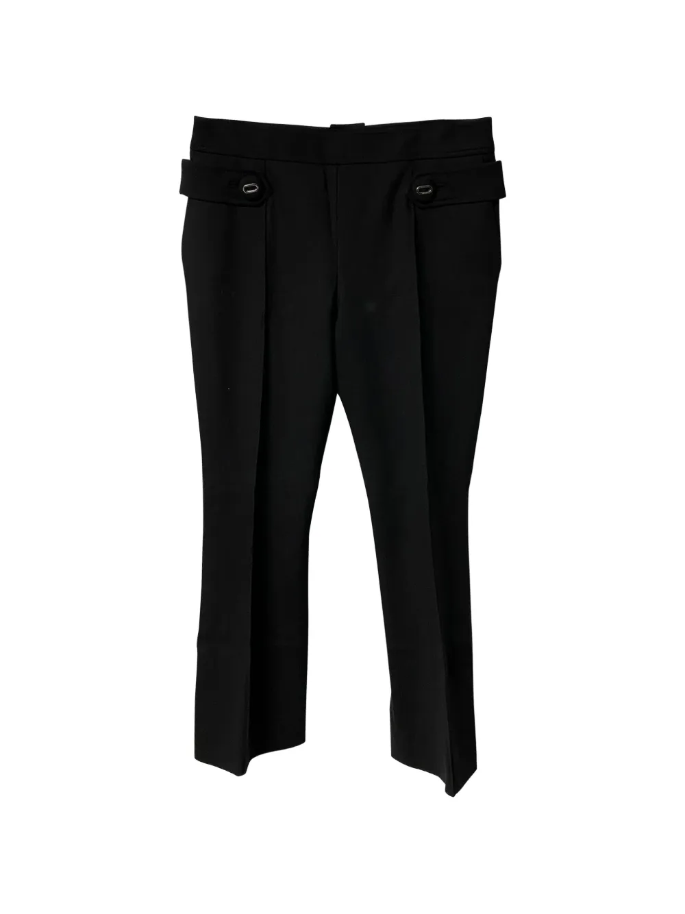 Prada Pre-Owned pressed crease trousers - Nero