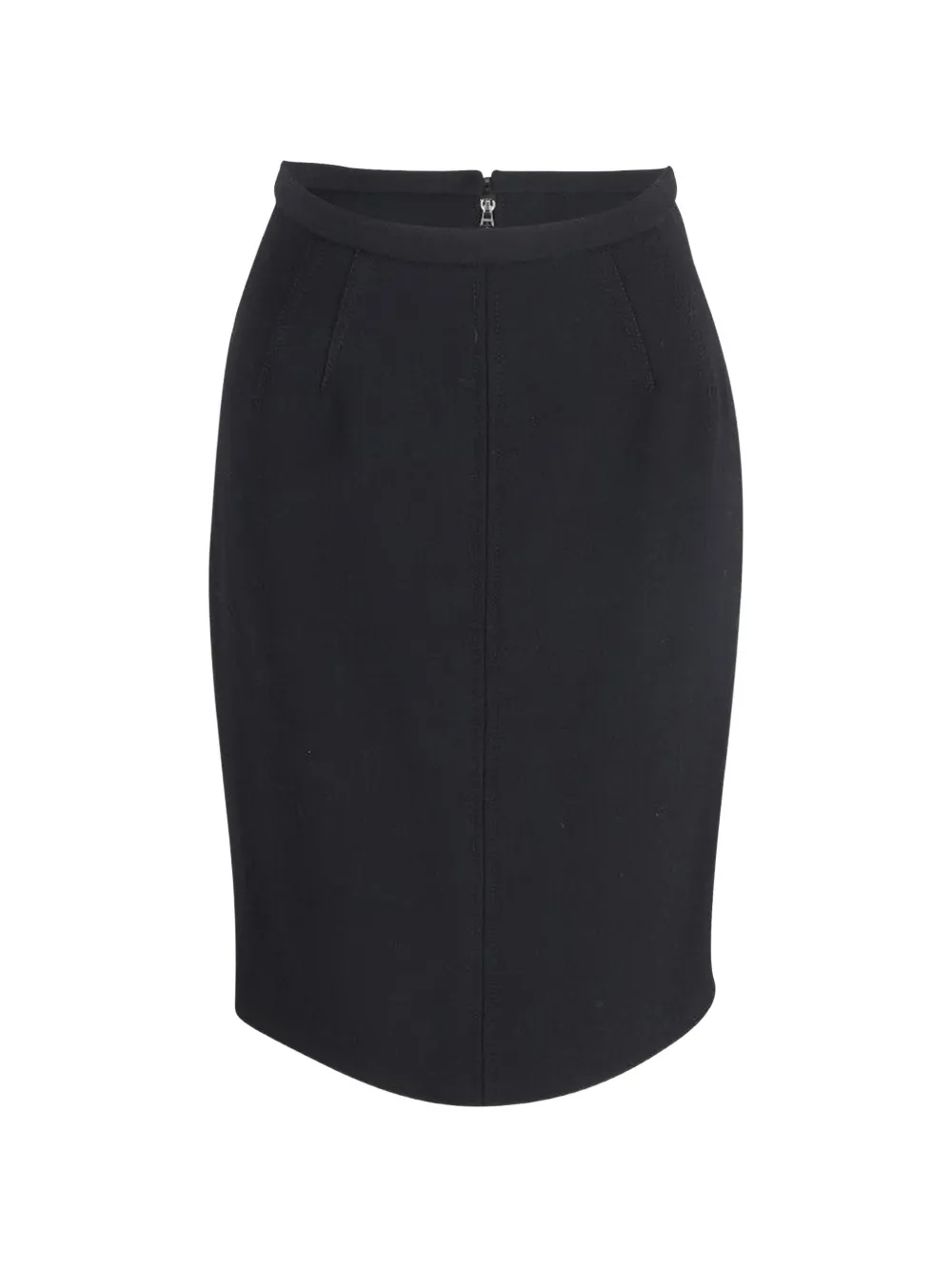 Dolce & Gabbana Pre-Owned zip-fastening pencil kirt - Nero