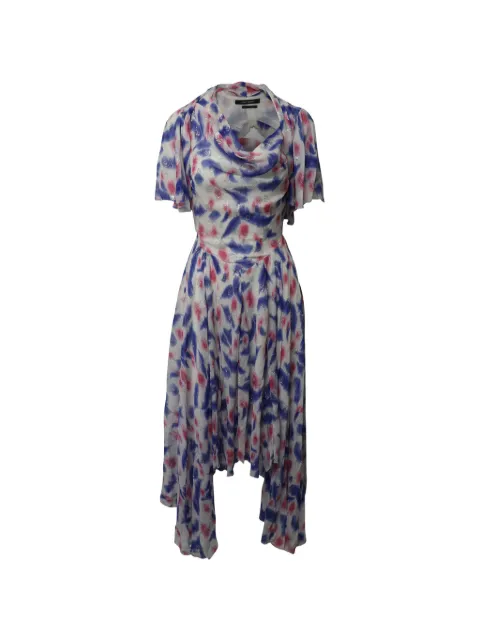 Isabel Marant Vintage Namala asymmetric printed dress