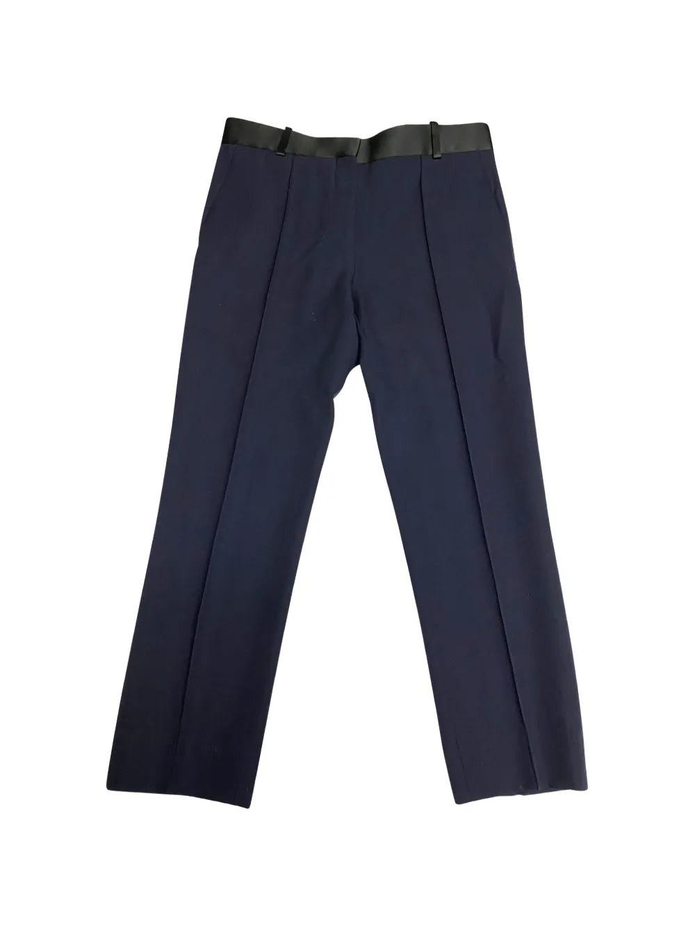 Celine Pre-Owned belt-loops trousers - Blu