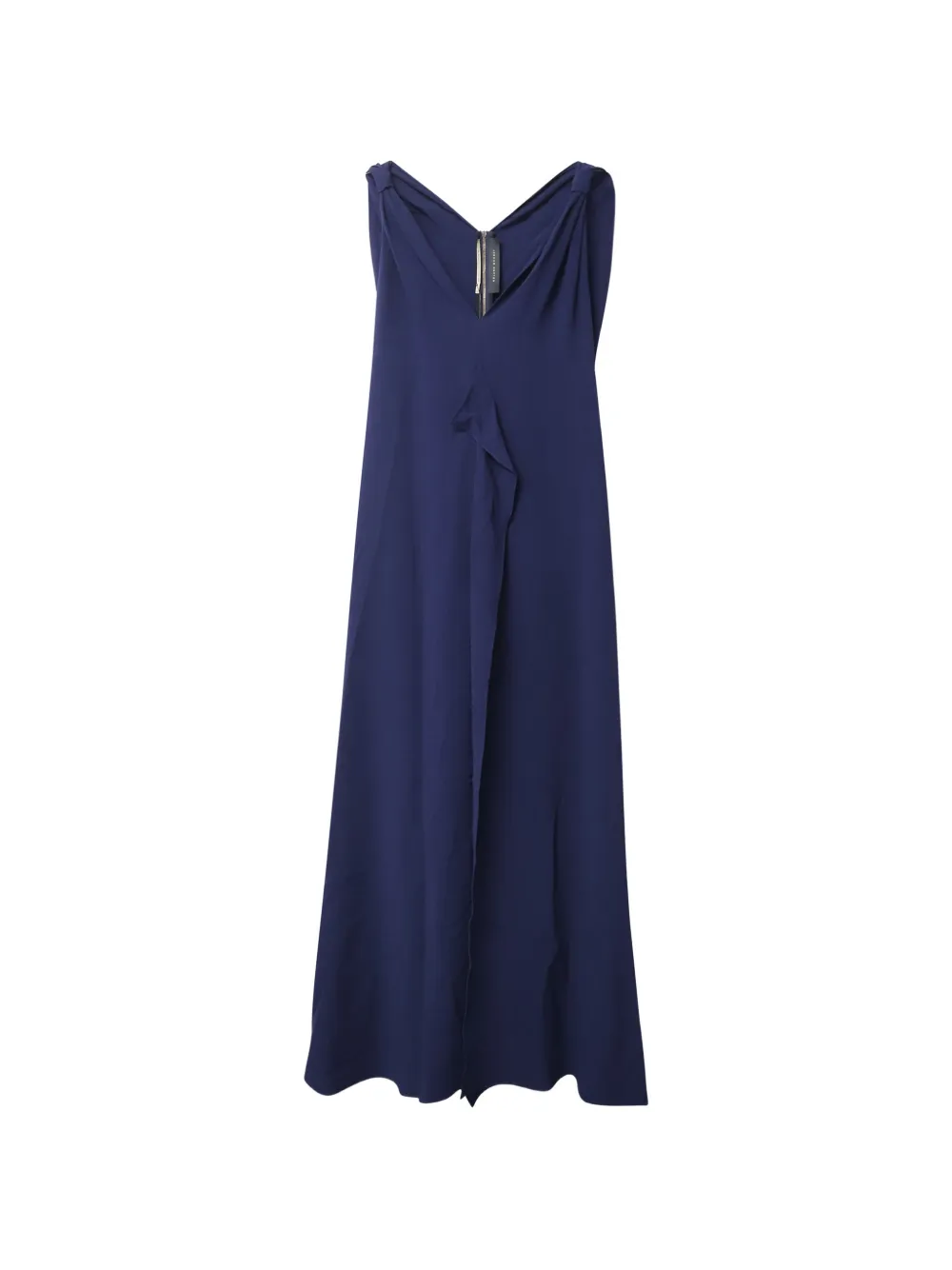 Rm By Roland Mouret V-neck cutout maxi dress - Blu