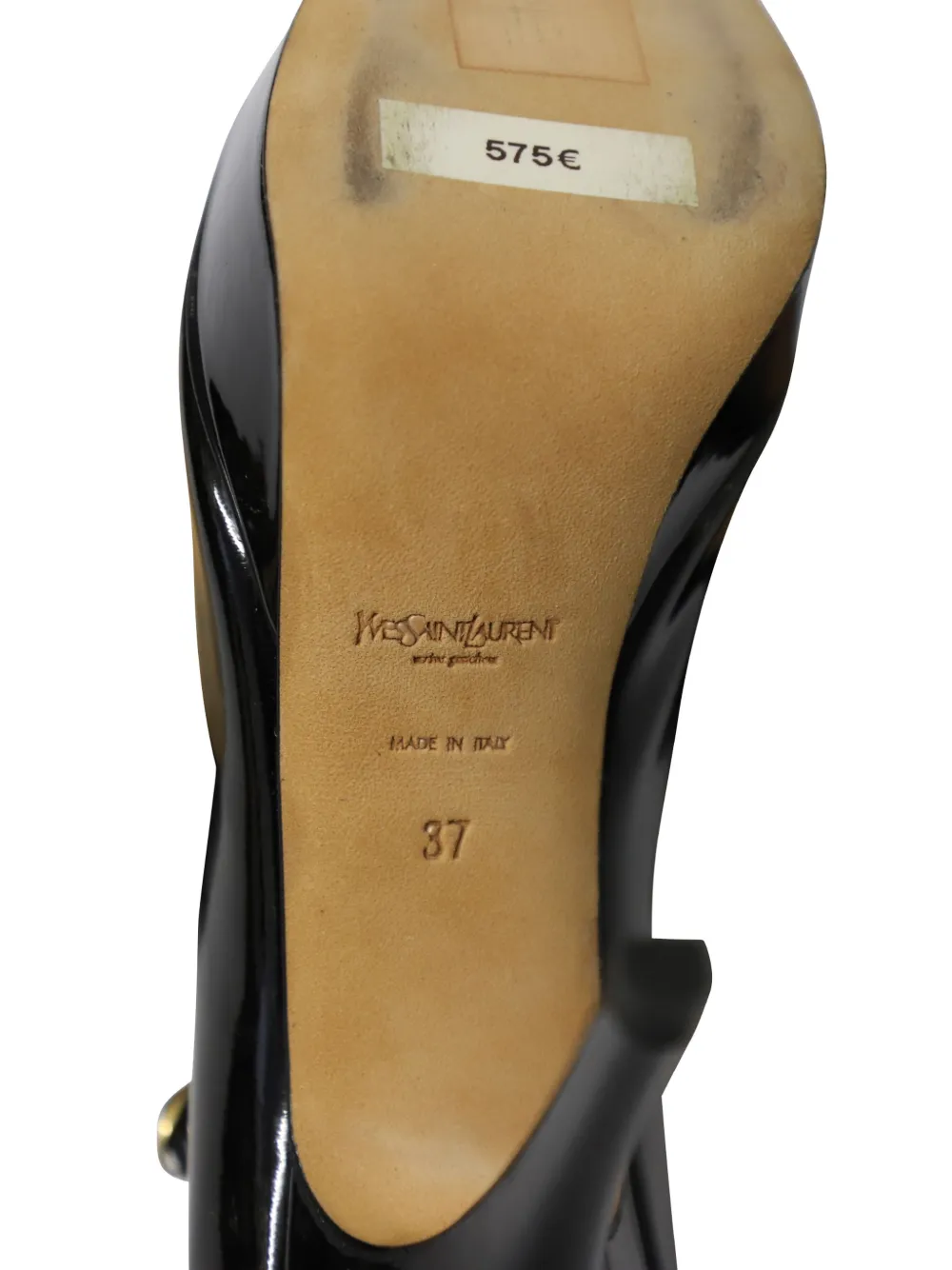 Mary Jane Open-Toe Pumps