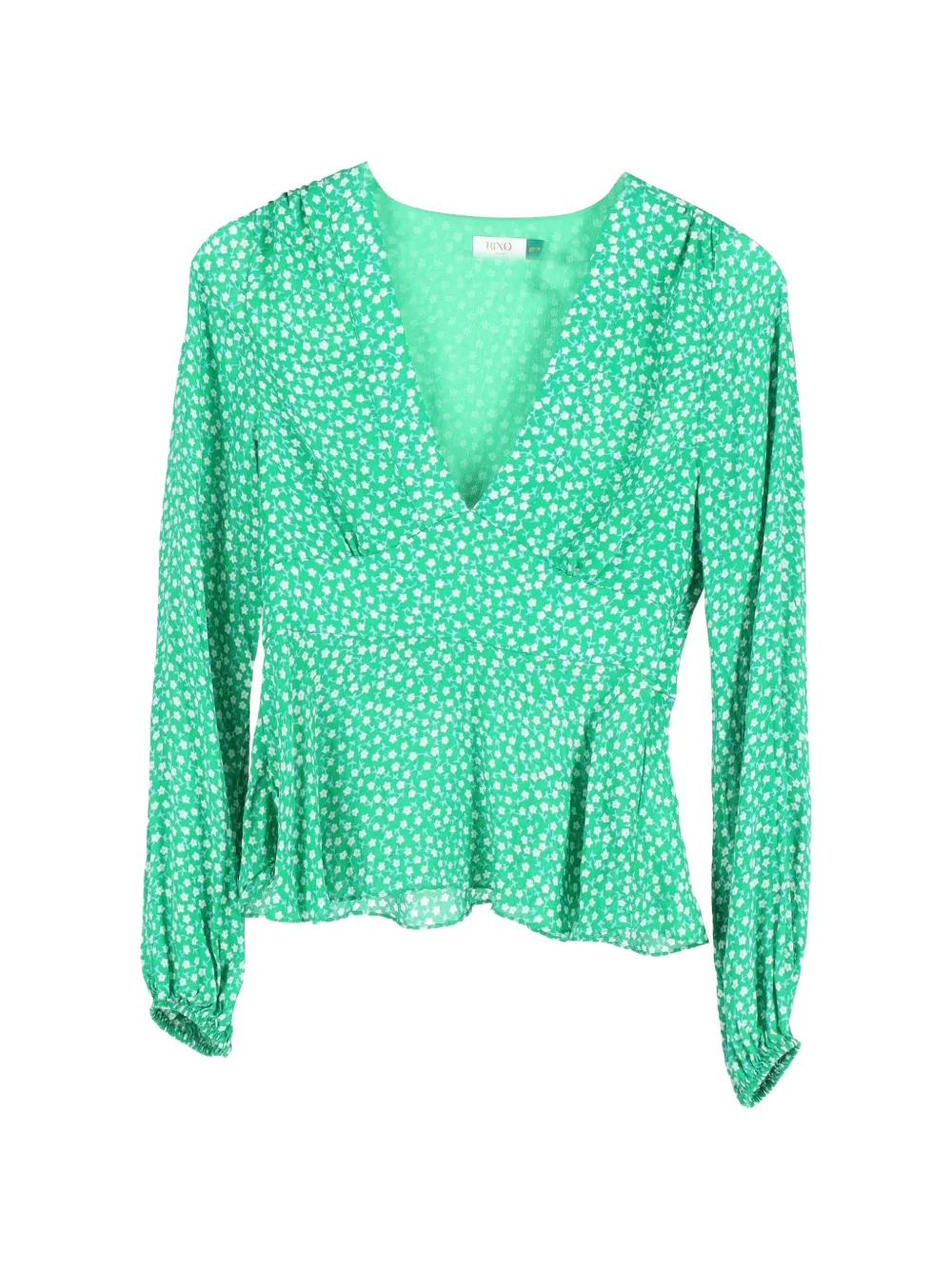 Rixo V-neck blouse - Verde