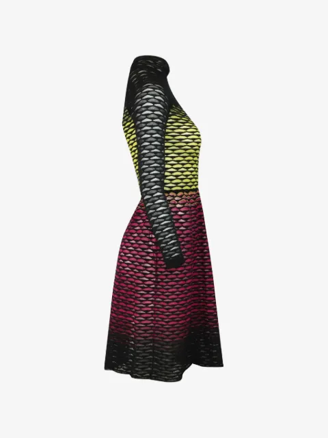 Missoni Pre-Owned perforeret mellemlang kjole