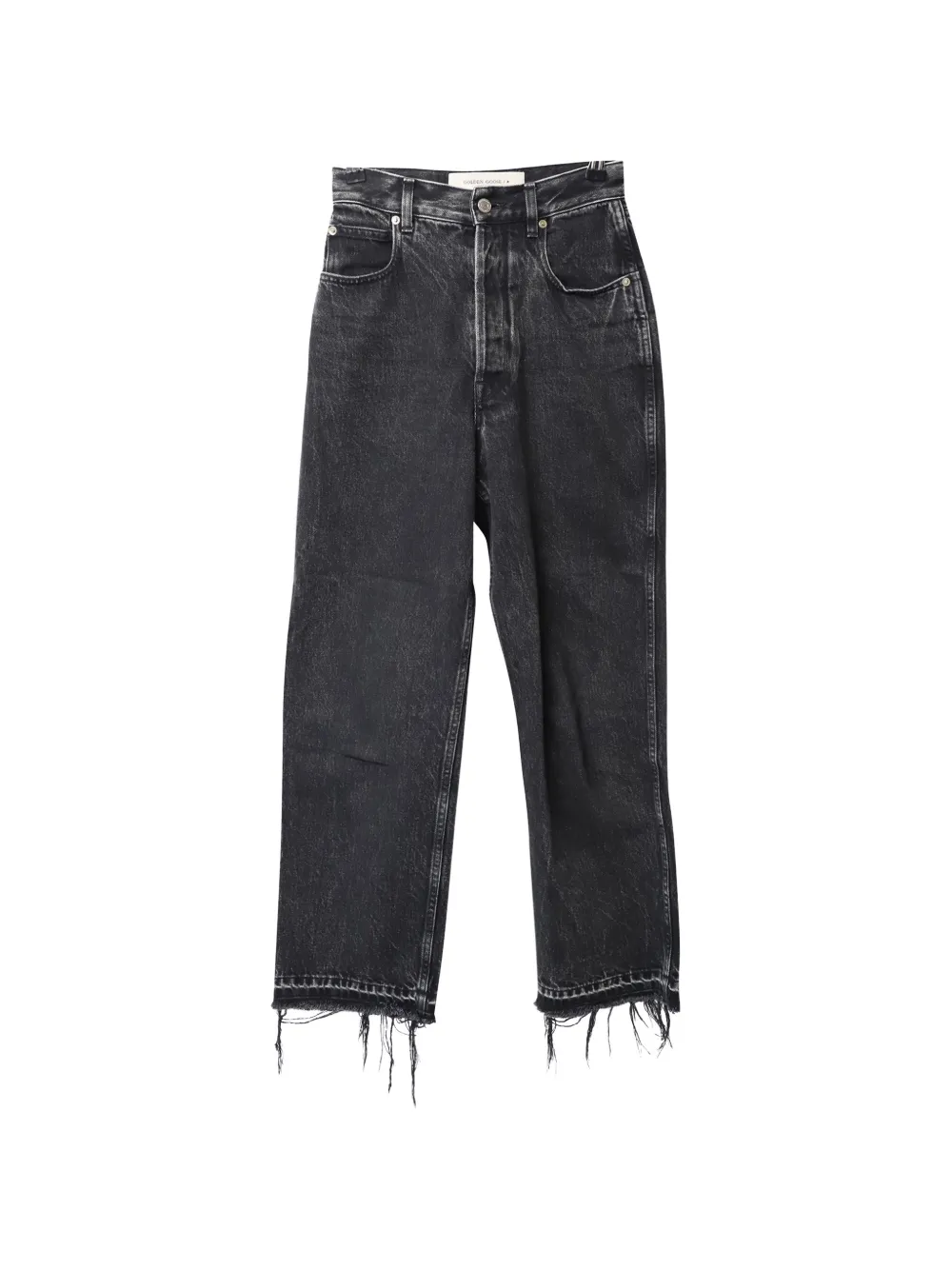 Golden Goose belt-loop pocket jeans - Nero