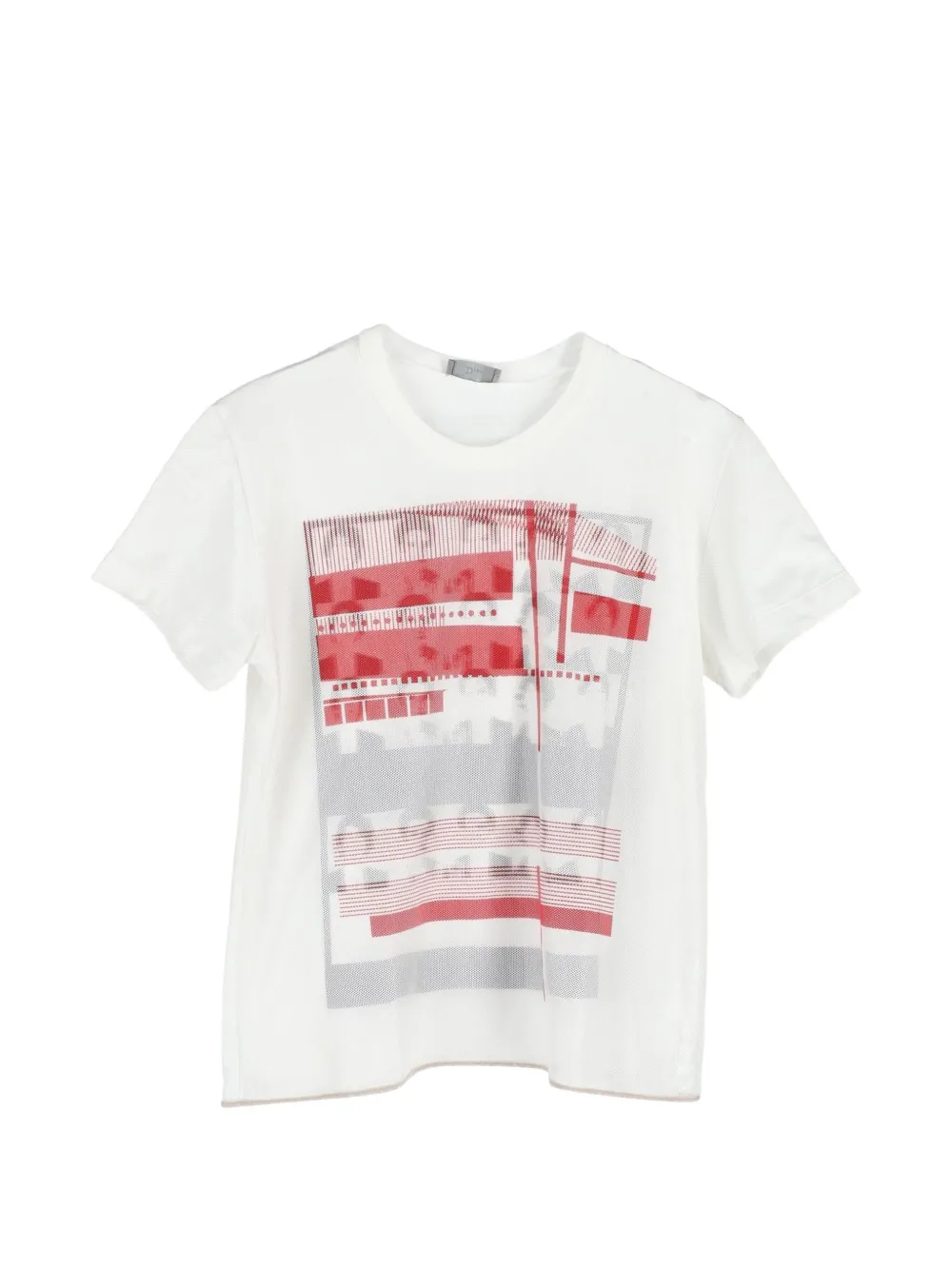 Christian Dior Pre-Owned printed T-shirt - Bianco