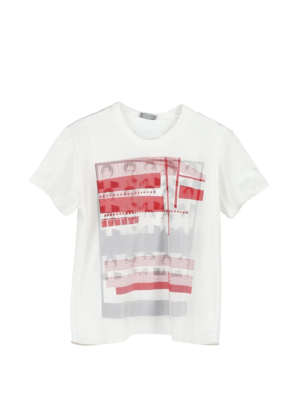 Christian Dior Pre-Owned printed T-shirt - Bianco