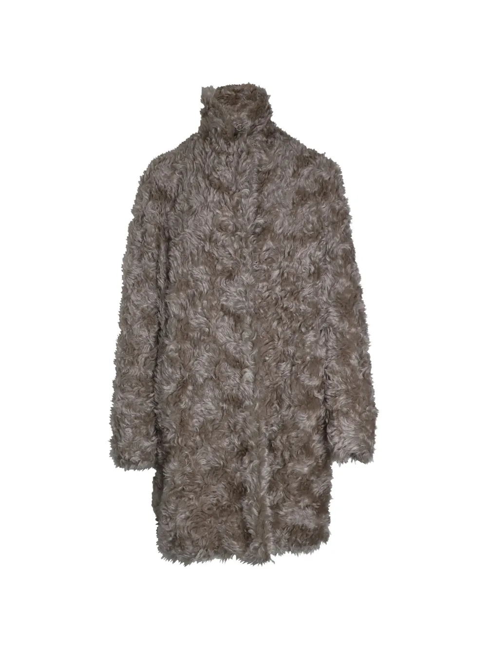 Stella McCartney Pre-Owned faux fur coat - Toni neutri
