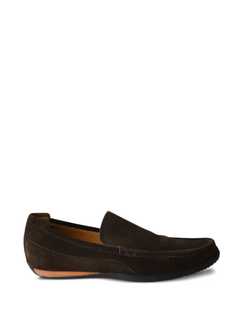 Hermès Pre-Owned suede loafers