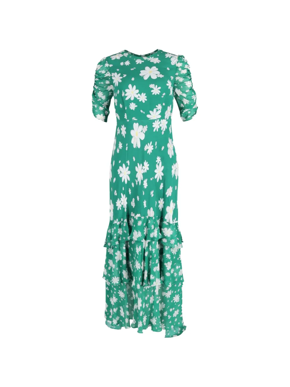 Rixo floral layered maxi dress - Verde