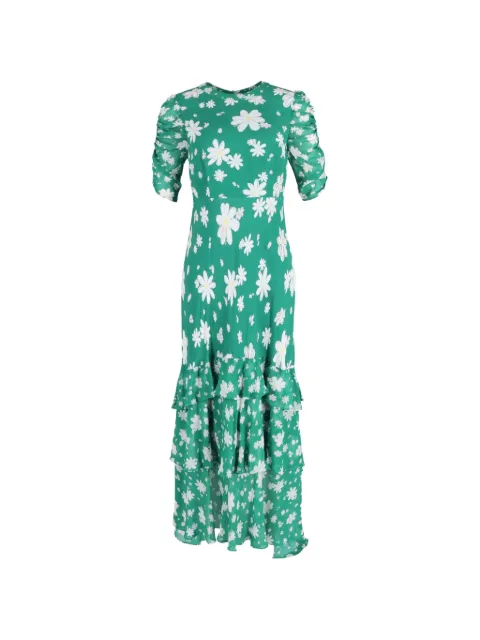 Rixo floral layered maxi dress