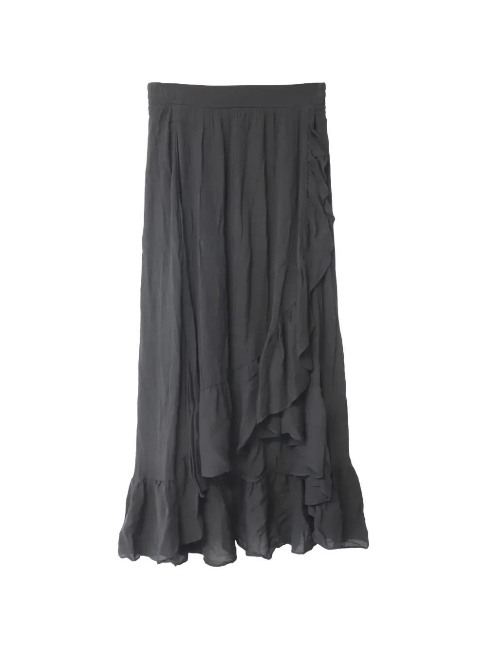 Maje ruffle skirt - Nero