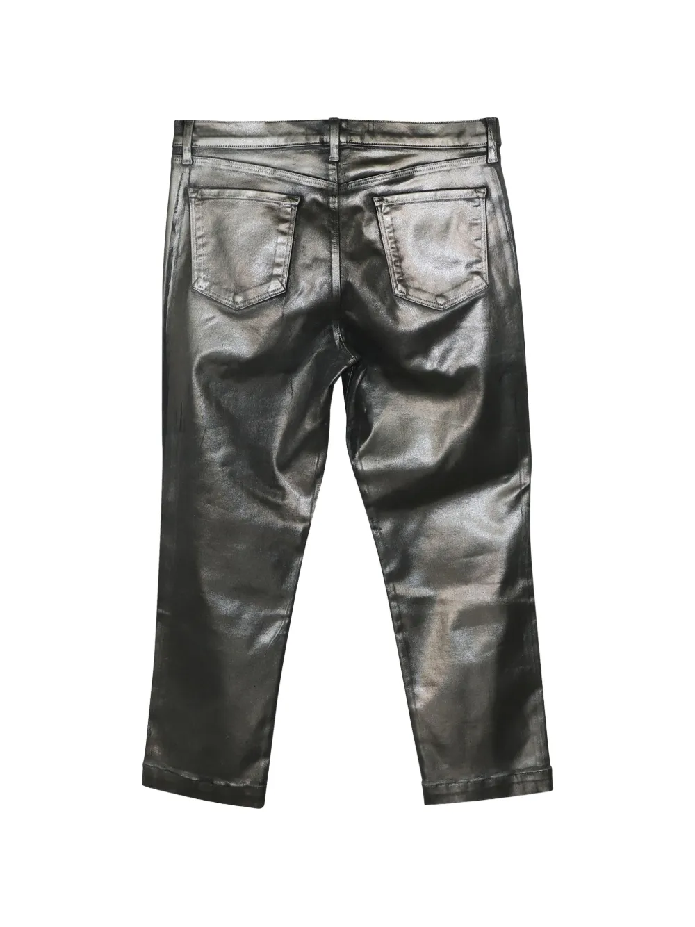  J Brand Ruby High-rise Cigarette Trousers - Silver 