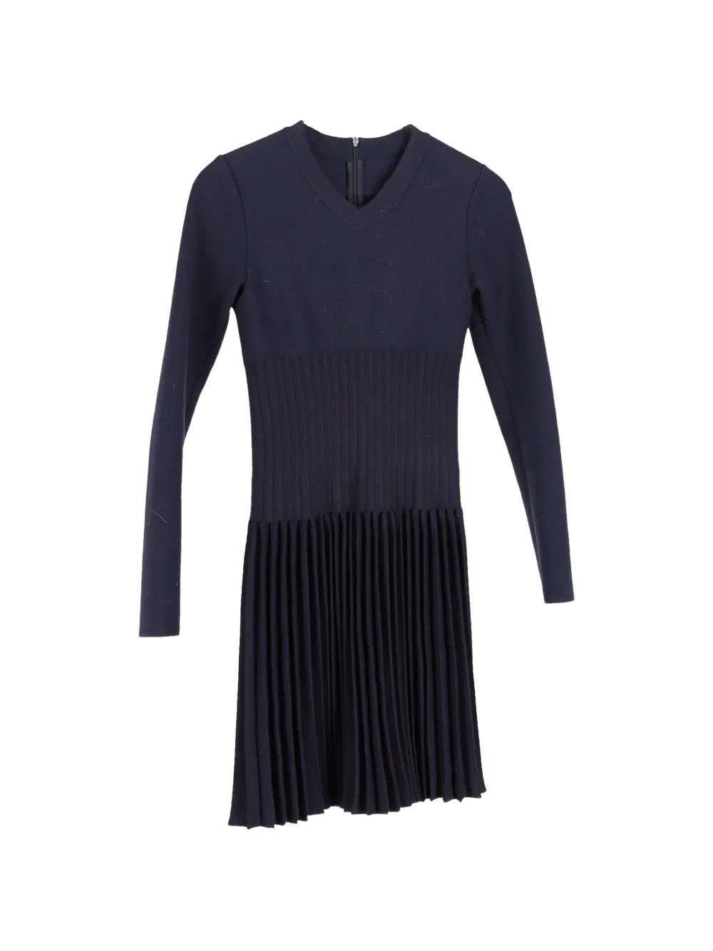Alaïa Pre-Owned pleated mini dress - Blu