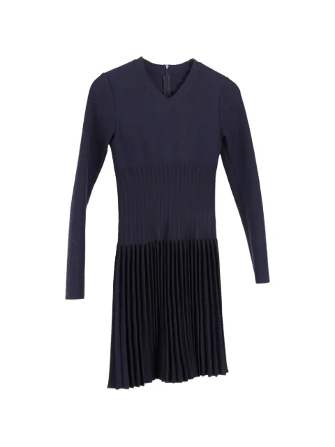 Alaïa Pre-Owned Plissiertes Minikleid