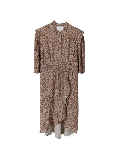 Ba&Sh ruffled floral-print dress